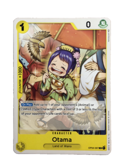 New: One Piece CCG Otama OP04-097 Kingdoms of Intrigue Regular Common - Image 1