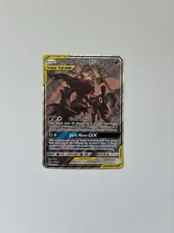 Umbreon And Darkrai Tag Team GX JUMBO Pokemon TCG Card LP SM241 Made In 2020 - Image 1