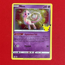 Mew 011/025 Holo - Pokemon Card TCG - Celebrations - LP - Image 1