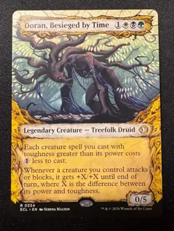 Doran, Besieged by Time - Showcase - MTG Lorwyn Eclipsed - NM - Image 1