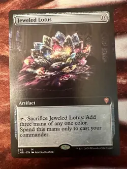 Jeweled Lotus (Extended Art) 695 - MTG CMR - M/NM Unplayed FAST2SHIP!! - Image 1