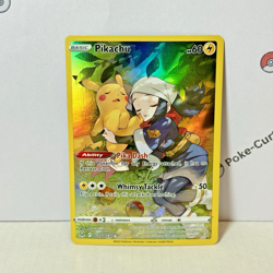 Pikachu TG05/TG30 Ultra Rare Pokemon TCG Lost Origin Trainer Gallery NM - Image 2