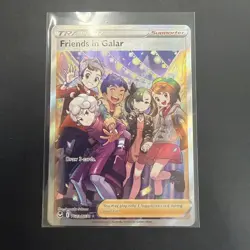 Pokemon TCG Friends in Galar SWSH12 Silver Tempest Trainer Gallery TG23/TG30 - Image 1