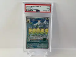 Sunflora Illustration Rare PSA 9 Mint 2024 Pokemon Twilight Masquerade 169 - Image 1