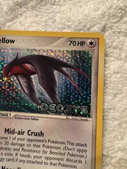 Pokemon EX Deoxys Holo Swellow Card 49/107 - Image 3