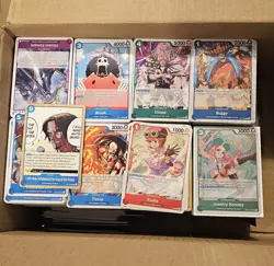 3000+ One Piece TCG Card Lot Bulk, Rares, Sr, Leaders, Alt Arts - Image 2