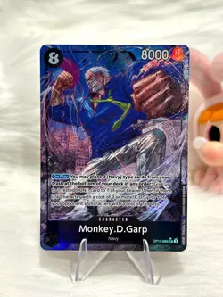 Monkey D. Garp OP11-095 SR (Alt Art) A Fist of Divine Speed One Piece - English - Image 1