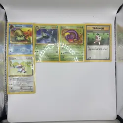 POKEMON TCG VINTAGE CARD LOT. 1st EDITION/UNLIMITED. LP/MP- Condition - Image 2