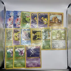 POKEMON TCG VINTAGE CARD LOT. 1st EDITION/UNLIMITED. LP/MP- Condition - Image 4
