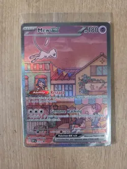 Mew ex SVP 053 Pokemon TCG Scarlet Violet 151 Black Star Promo Full Art SEALED - Image 1