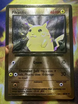 Pikachu - (Celebrations Metal Card) 058/102 Miscellaneous Cards & Products Holo - Image 1