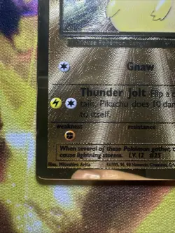Pikachu - (Celebrations Metal Card) 058/102 Miscellaneous Cards & Products Holo - Image 4