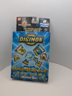 Bandai Digimon Digi-Battle Card Game 2-Player Starter Set 2000 1st Edition - Image 2
