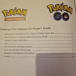 2 x Pokemon go, astral radiance Trading Card Game player guide new Booklets - Image 3