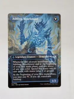 x1 Ashling, Rekindled // Ashling, Rimebound - Borderless R MTG Lorwyn Eclipsed M - Image 2