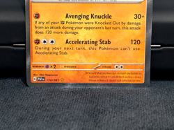 Pokemon Lucario 174/091 Shiny Rare Paldean Fates 2024 - Image 3