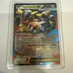 Mega Kangaskhan ex #25 Mega Evolution Holo Black Star Promo Pokemon TCG - Image 2