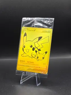 PIKACHU V POKEBALL POKEMON CELEBRATIONS GOLD PROMO SEALED SWSH145 SWSH 156 - Image 3
