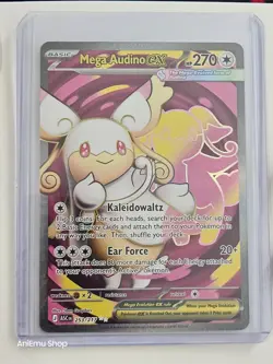 Pokemon Mega Audino EX 253/217 Ascended Heroes Ultra Rare Near Mint - Image 5