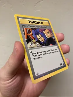 Here Comes Team Rocket!, First Edition, Trainer, NM, 71/82, Pokemon TCG - Image 2