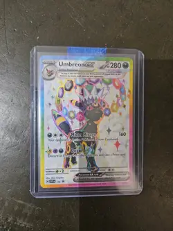 Umbreon ex Svp176 Sv: Scarlet & Violet Promo Cards Holo box fresh mint - Image 1