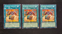 3x Convert Contact - Common Yugioh Playset - TAEV-EN047 - Near Mint - #22 - Image 1