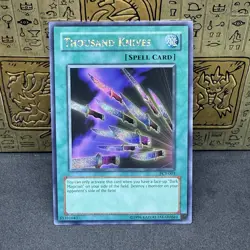 Yugioh Thousand Knives PCY-E003 Prismatic Secret Rare NM - Image 1