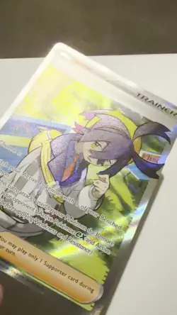 Pokemon TCG Kieran Holo Ultra Rare Card 206/167 Twilight Masquerade - Image 2