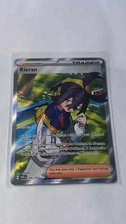 Kieran - 206/167 Ultra Rare SV06: Twilight Masquerade Pokemon TCG Card NM - Image 1
