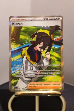 Kieran - 206/167 - Ultra Rare Full Art - Pokemon TCG Twilight Masquerade NM - Image 1