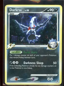 Darkrai G Holo Platinum Rising Rivals Ex/LP 3/111 Pokemon - Image 1