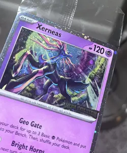 Xerneas 064/132 Best Buy Stamped Promo - Pokemon TCG Mega Evolutions Sealed - Image 4
