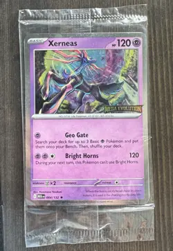 Xerneas 064/132 Best Buy Stamped Promo - Pokemon TCG Mega Evolutions Sealed - Image 1