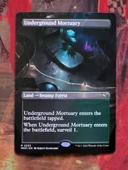 MTG Card: Underground Mortuary (Murders Karlov Manor) BORDERLESS - Image 1