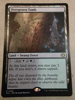 Overgrown Tomb - Lorwyn Eclipsed Regular - Mtg - Image 1