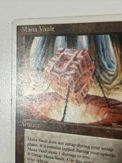 Mana Vault (4th Edition - 4ED) Vintage MTG - Heavy Play - Listing #4 - Image 3