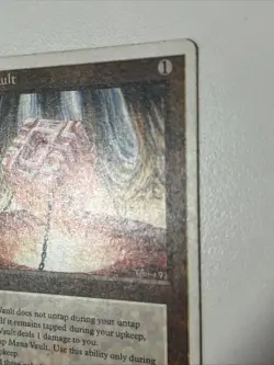 Mana Vault (4th Edition - 4ED) Vintage MTG - Heavy Play - Listing #4 - Image 4