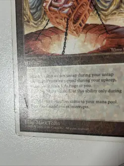 Mana Vault (4th Edition - 4ED) Vintage MTG - Heavy Play - Listing #4 - Image 5