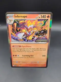 Infernape SVP116 Twilight Masquerade Prerelease Promo Holo Rare Pokemon Card - Image 1