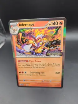 Infernape SVP116 Twilight Masquerade Prerelease Promo Holo Rare Pokemon Card - Image 3