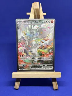 Pokemon TCG White Flare Sir Reshiram EX 166/086 Special Illustration Rare - Image 1
