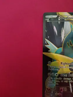 Pokemon Cobalion EX Full Art Ultra Rare Holo 133/135 Plasma Storm NM - Image 2
