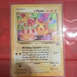 Pokemon ______'s Pikachu 24/53 Celebrations Classic Collection Holo Promo Engli. - Image 1