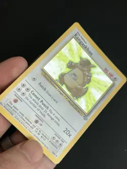 Pokemon TCG Kangaskhan 5/64 Jungle Holo MP - Image 3