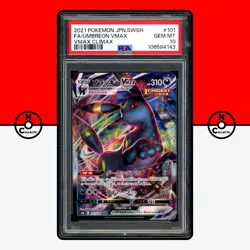 Pokemon PSA 10 Umbreon VMAX 101/184 s8b VMAX Climax Full Art Japanese - Image 1