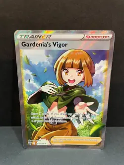 Pokemon TCG Gardenia's Vigor (Full Art) 184/189 Swsh10: Astral Radiance Holo - Image 1