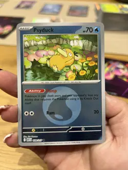 Pokemon TCG - Ascended Heroes Psyduck Reverse Holo Water Energy 039/217 - Image 1