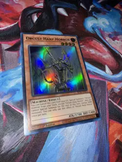 Yugioh Orcust Harp Horror BLTR-EN071 1st Ed NM - Image 1