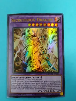 Yugioh Duelist's Advance- Secreterion Dragon DUAD-EN037 Ultra Rare 1st Edition - Image 1