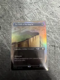 The Walls of Ba Sing Se (Borderless) #329 (NM) TLA Magic MTG - Image 1